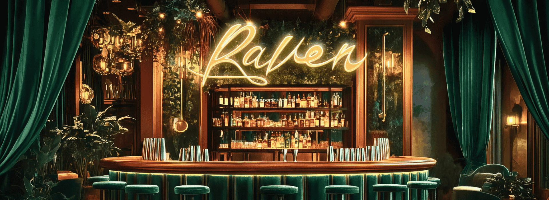 stylish setting with personalized cocktails at Hotel Mockingbird Dallas